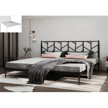 Aileen Metal Bed(Available in 2 Colours)